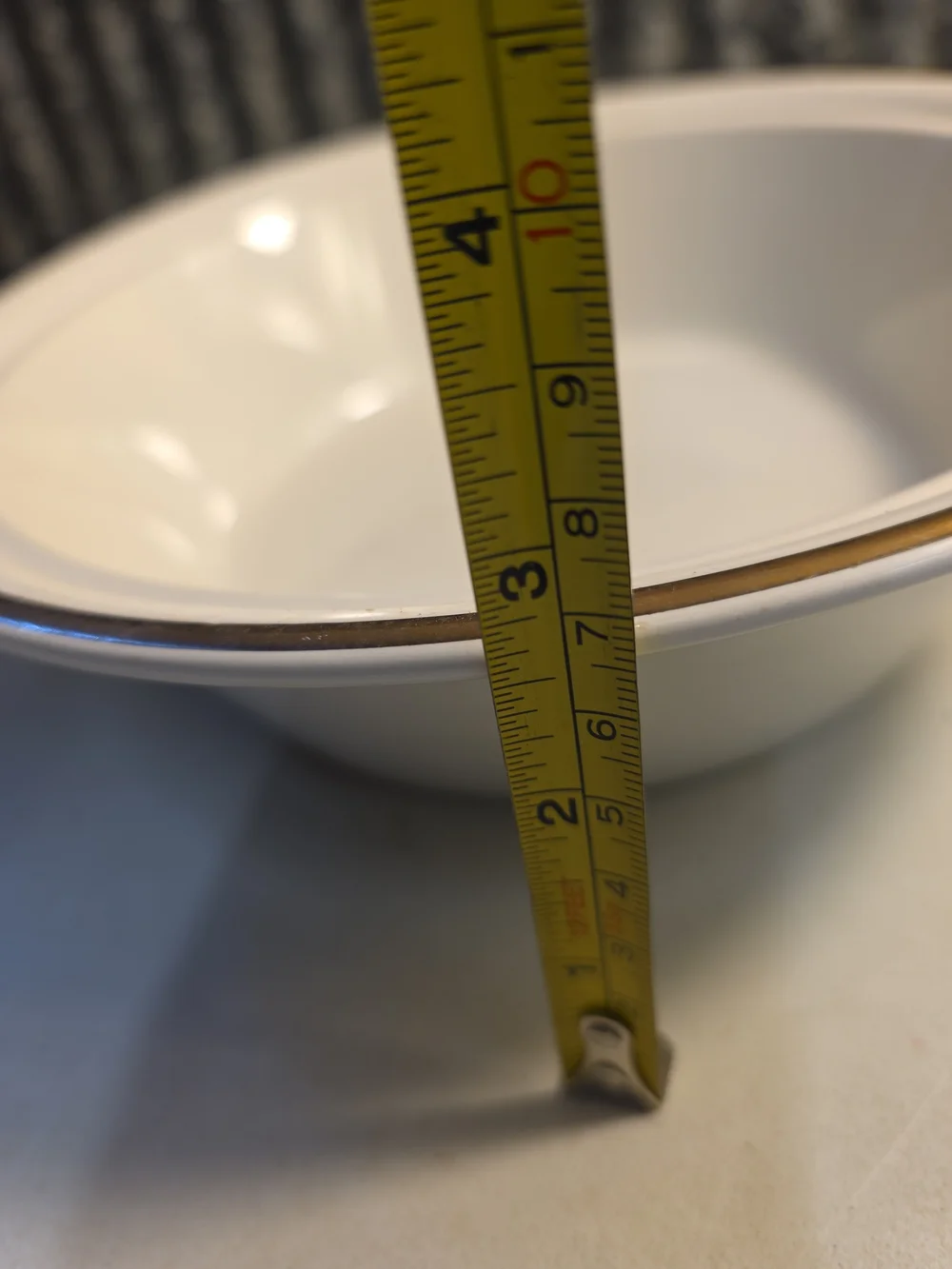 Covered Ceramic Casserole Dish - Cream